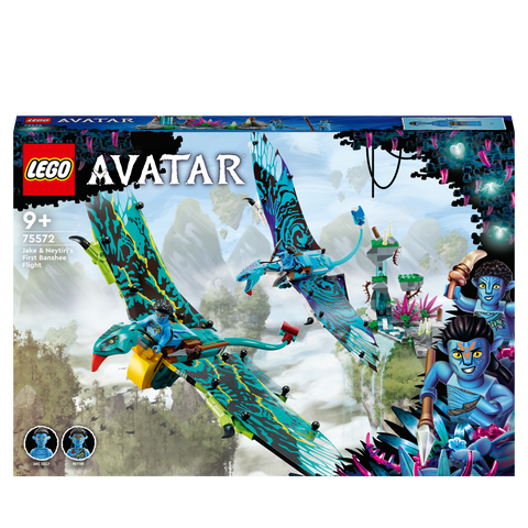 Lego - Avatar 2 - 75572 - Le Premier Vol En Banshee De Jake Et Neytiri